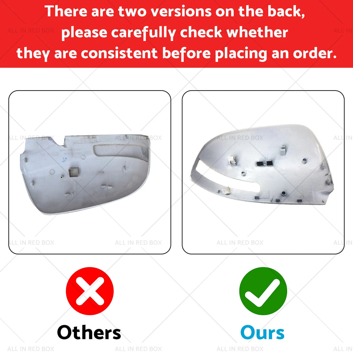Left Mirror Cover Housing Cap for Mitsubishi ASX (2012–2020)