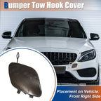 Tow Hook Cover for Mercedes-Benz C-Class (2015–2021) No.A2058850724 Brown