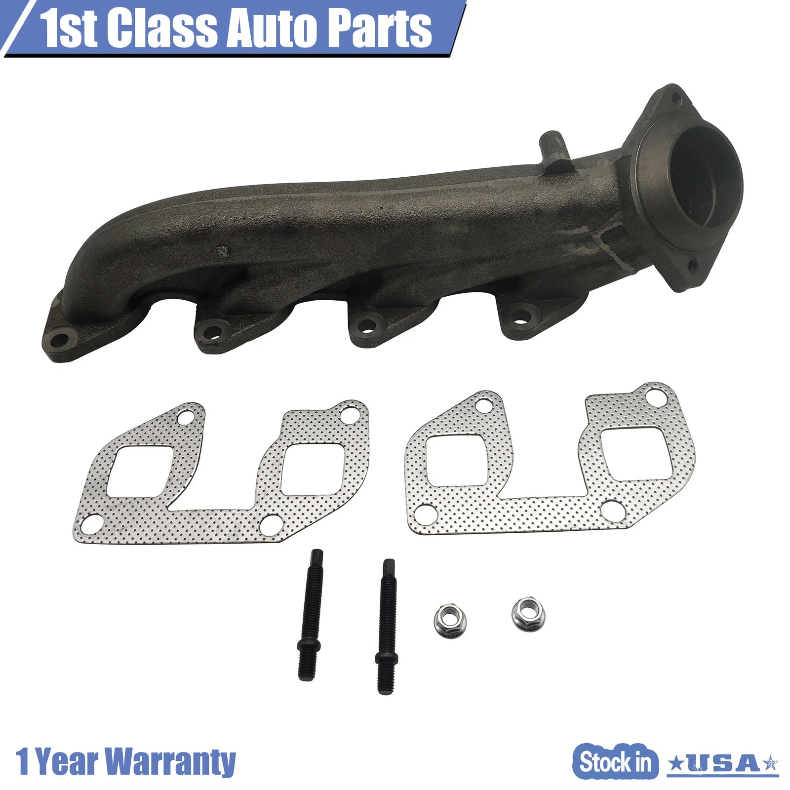Left Exhaust Manifold for Ford F-150 F-250 F-350 Super Duty (2010–2020) 674-987