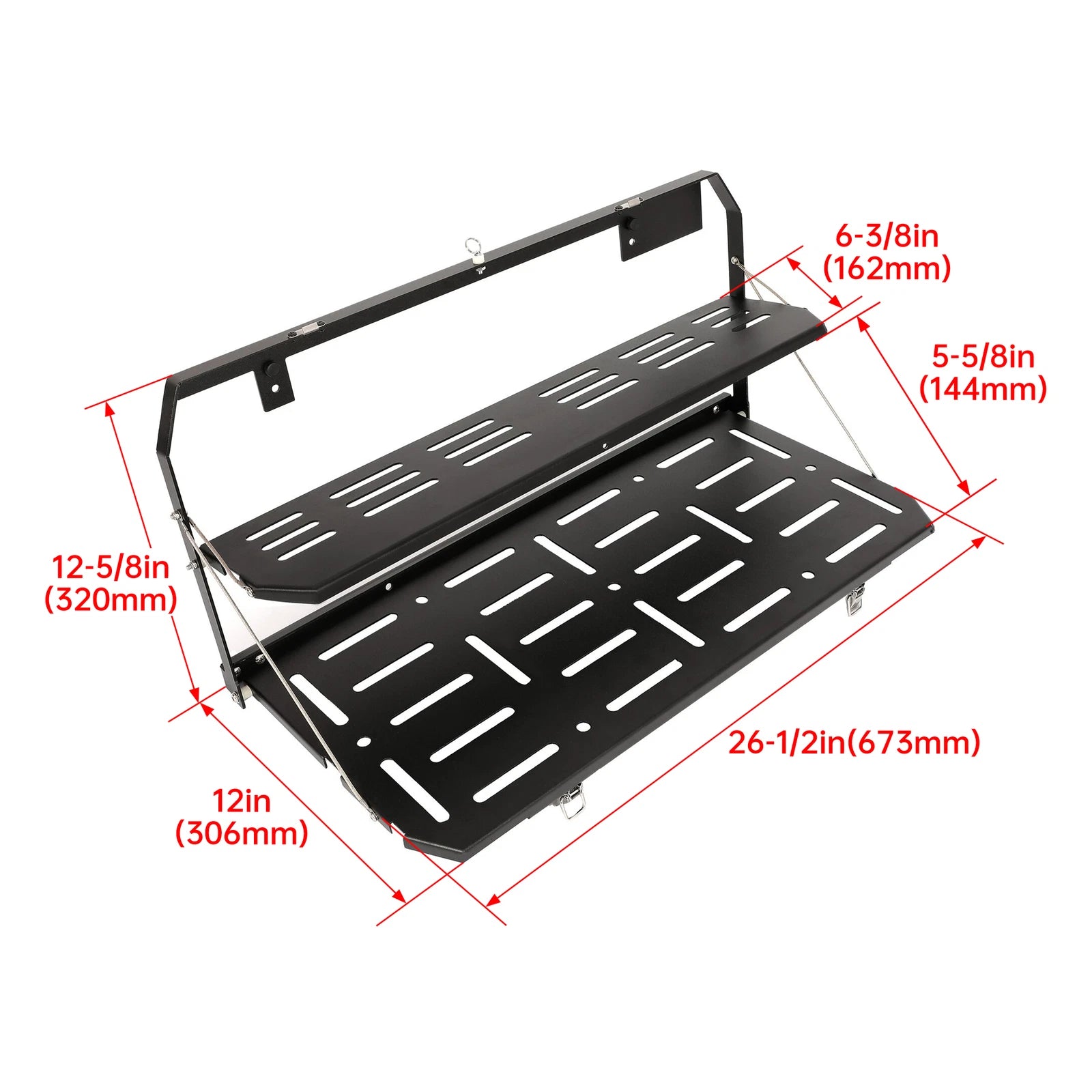 Tailgate Table for Jeep Wrangler JL (2018–2024)