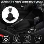 5 Speed Manual Gear Shift Knob with Cover for Ford Focus MK2 (2006–2011)