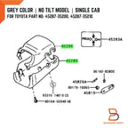 Steering Column Cover for Toyota Hilux Ute LN85 (1988-1996)
