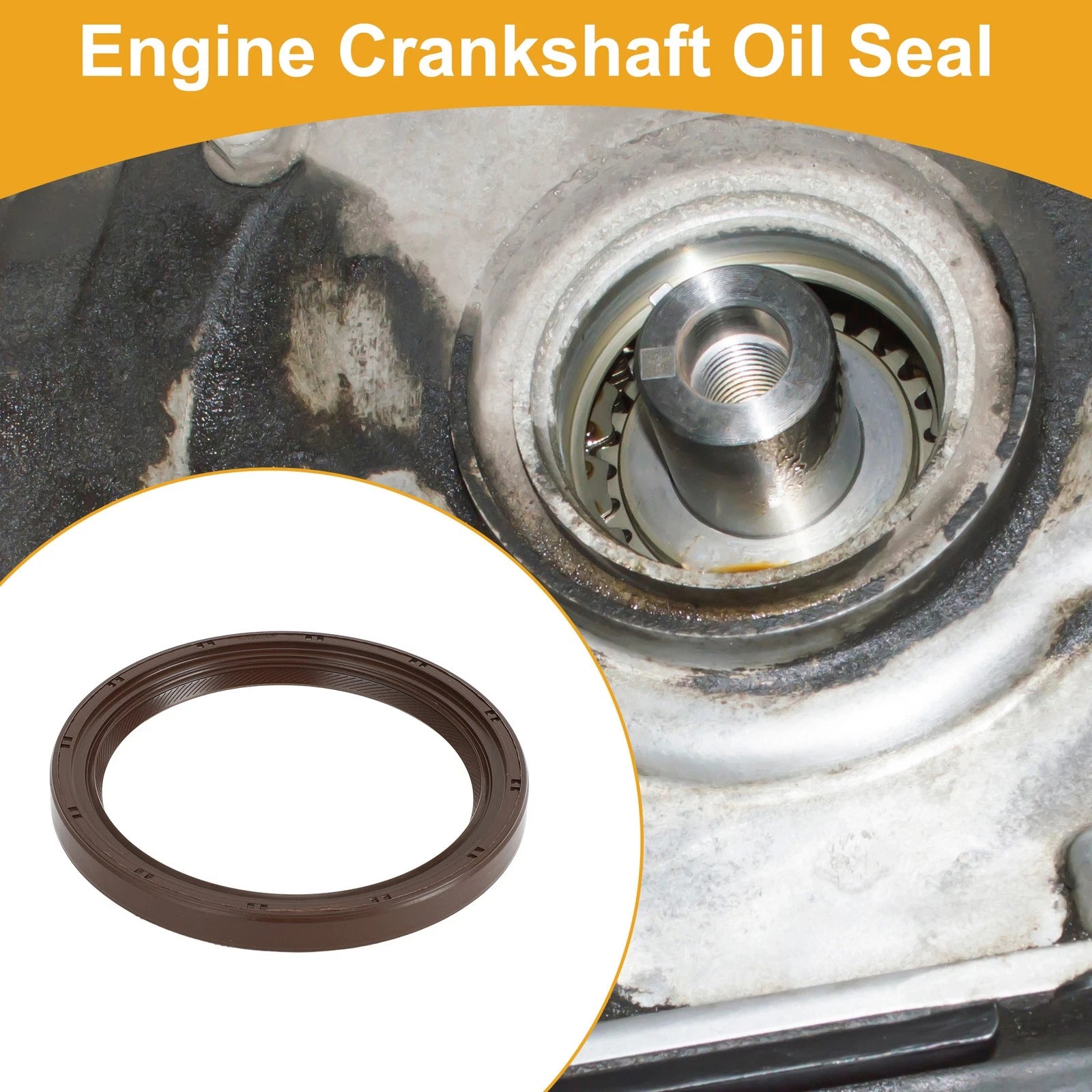 1Pc Rear Crankshaft Oil Seal for Toyota Camry (1997–2001) No. 90311-85008
