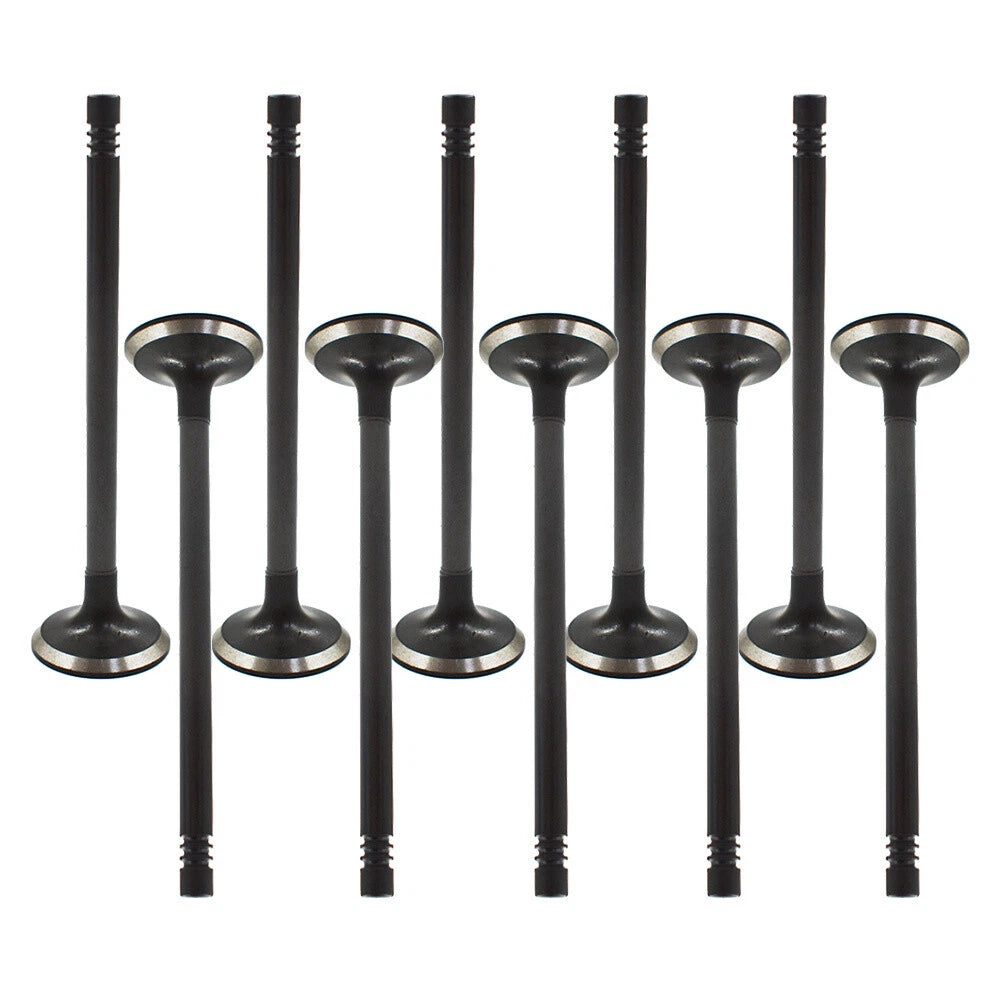 Set of 10 Exhaust Valves for Volvo C30/70 S40/60/70/80 V50/70 XC70 (2006–2016)