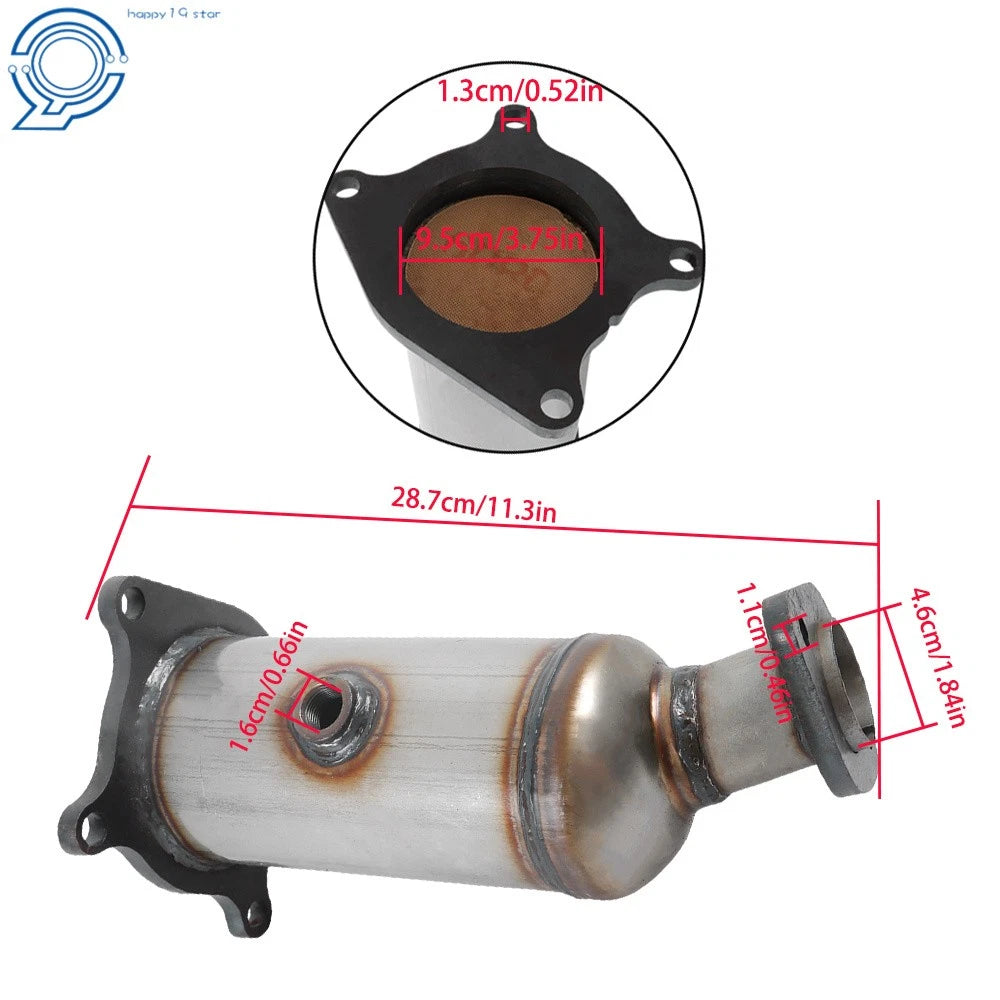 Right Side Catalytic Converter for Lincoln MKZ MKX & Ford Edge (2007-2010)