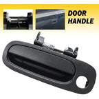 Front Left Exterior Door Handle for Scion xB (2004–2006) - Black