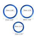 7 x Air Conditioning Outer Vent Rings Covers for Mercedes Benz A-Class