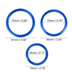 7 x Air Conditioning Outer Vent Rings Covers for Mercedes Benz A-Class