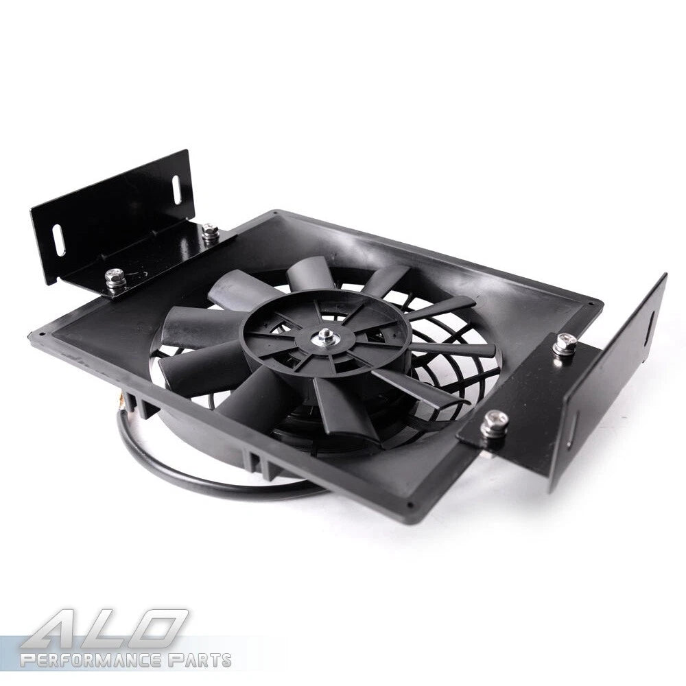 7" Slim Electric Oil Cooler Engine Cooling Fan for Universal Applications