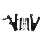 Foot Pegs Front Footrest Bracket for Yamaha YZF R6 (2003–2005), YZF R6S (2006–2009) Black