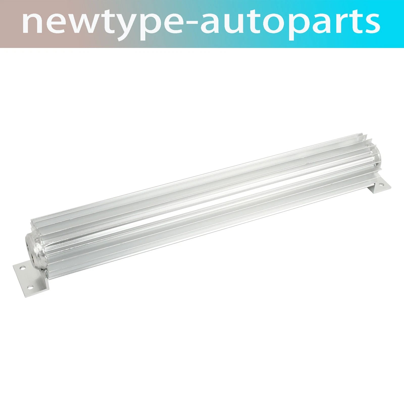 18" Dual Pass Aluminum Finned Transmission Oil Cooler Universal