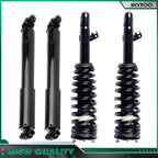 Set of 4 Front Strut Assembly Rear Shock for Ford Fusion Mercury Milan (2006–2009)