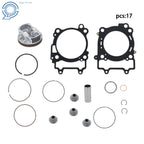 Top End Rebuild Kit for RZR 570 (2012–2016) - Piston Ring Set, Gaskets