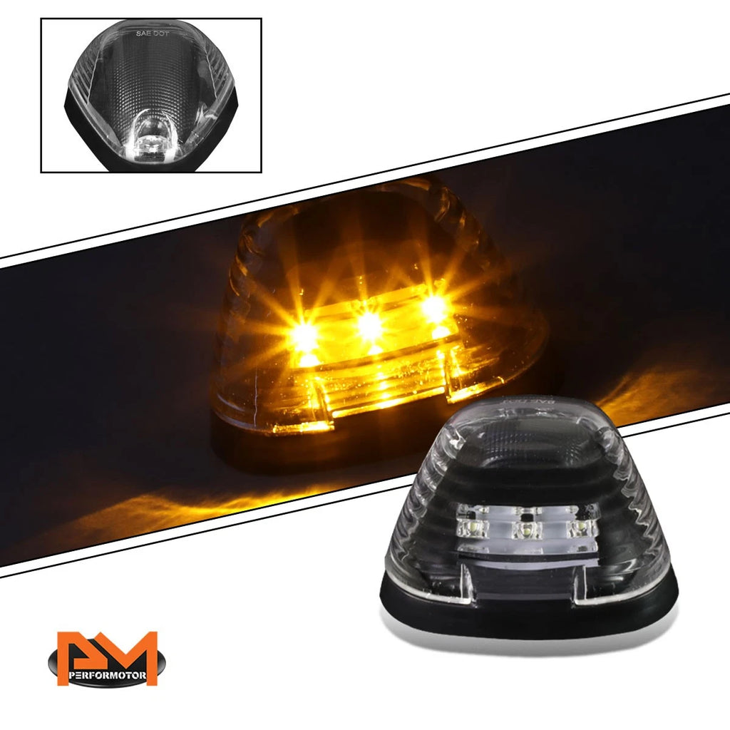 5Pcs LED Cab Roof Running Light with Harness for Ford Super Duty (1999–2016)