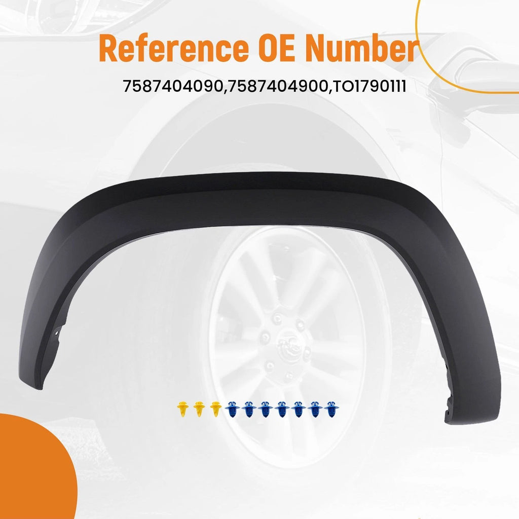 Fender Flare Molding Trim Wheel Arch for Toyota Tacoma (2016–2020) TO1790111