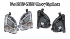 Fog Lights for Chevy Equinox (2018â2020) with Signal, Driver & Passenger Pair