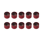 10 x Engine Cover Bolts Screw Caps CNC for Harley Twin Cam Dyna Softail Red