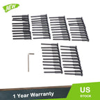 Invisible Receiver & Swage Stud Kit for Cable Rail (T316 Stainless Steel, 60 Pcs)