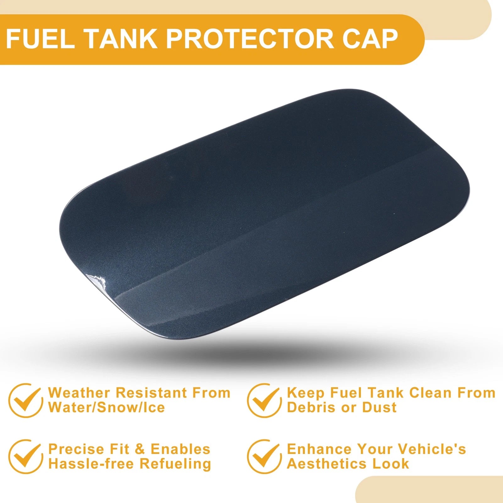 Fuel Tank Door Cap for Audi A7 (2019–2024) Clip Type No.4K8809907 Galaxy Blue