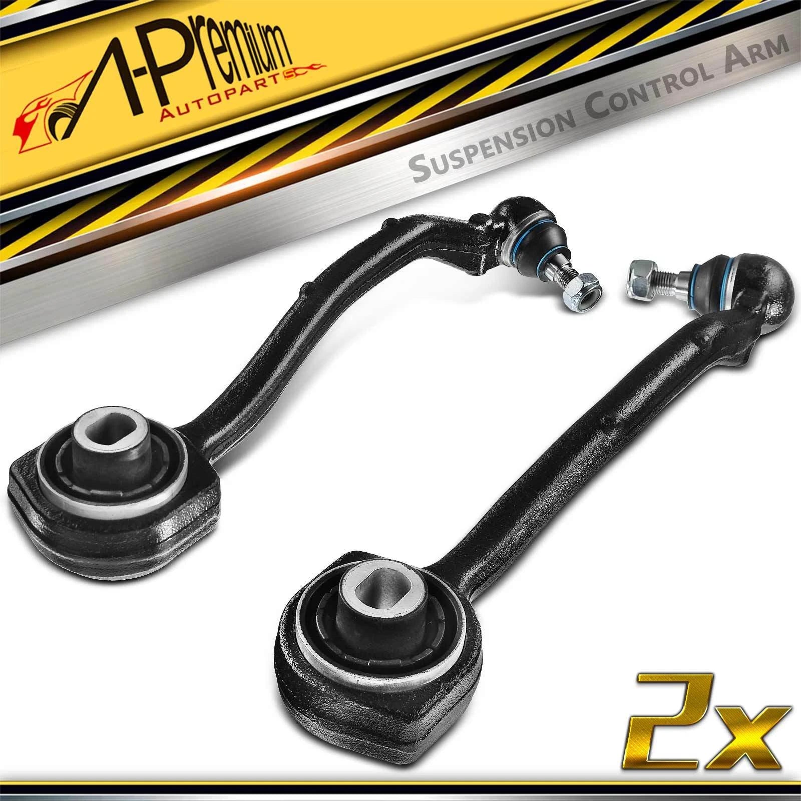 2X Front Lower Rearward Control Arm with Ball Joint for Mercedes 