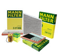 2X Mann Oil Carbon Cabin Air Filter Service Kit for MB W211 E320 (2003–2009)