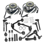 Control Arms with Tie Rod End Wheel Hub Kit for Ford F-150 4WD (2000–2003)