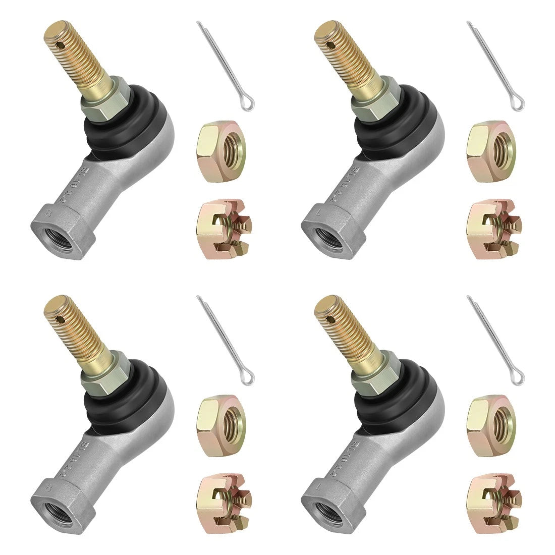 2 Sets Tie Rod End for Polaris Trail Boss 350L, Trail Blazer, Big Boss 250 (1995–2005) 7060147
