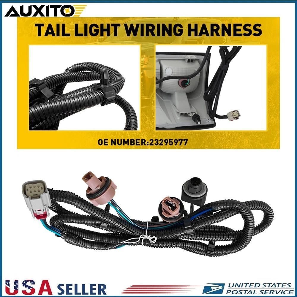 Tail Light Wiring Harness RH Passenger for Chevy Silverado (H)