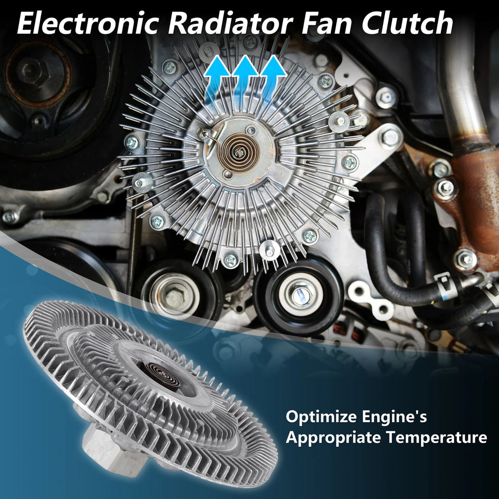 Engine Cooling Fan Clutch for Ford F-150 F-250 F-350 4.9L (1993–1996) No.F2UZ8A616F