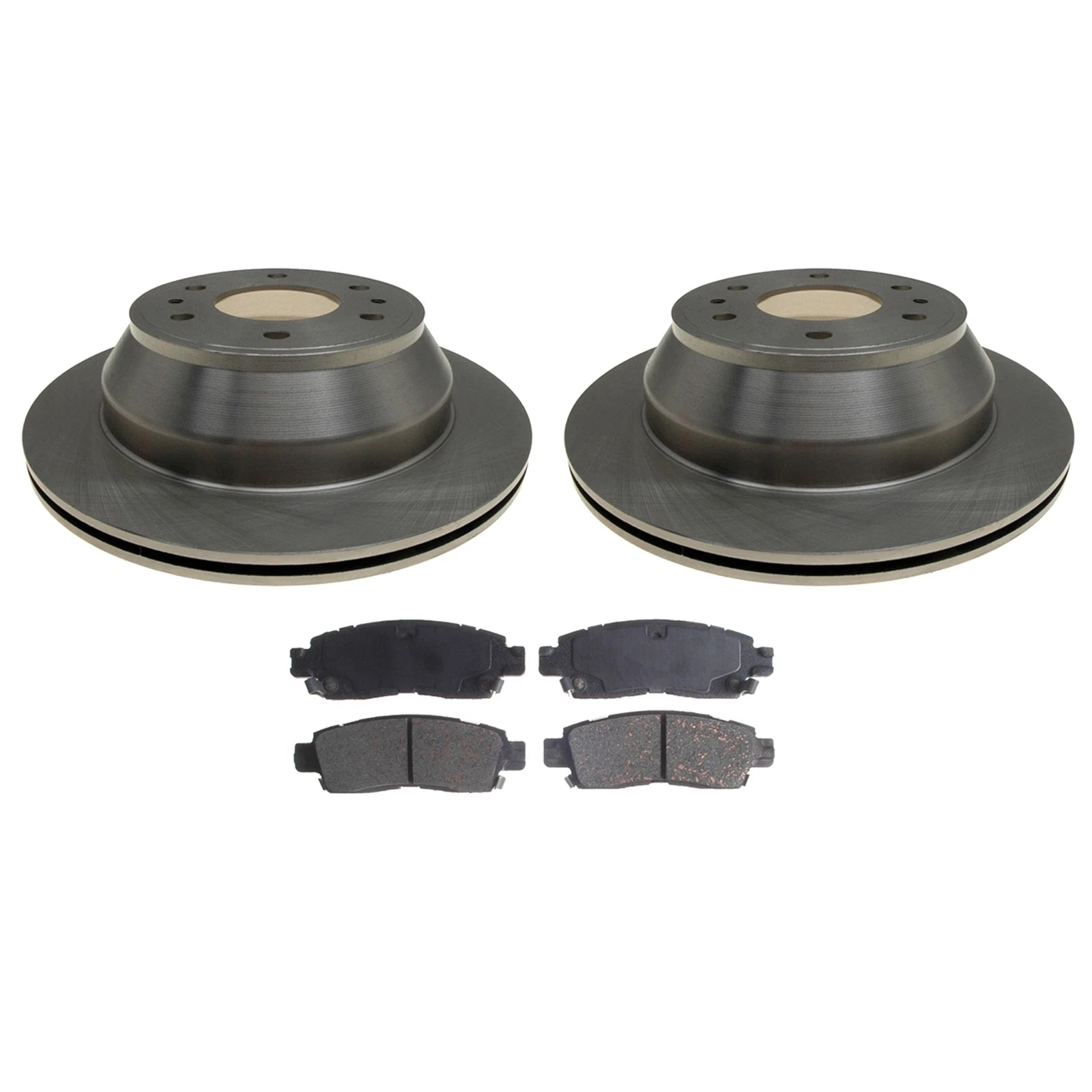 Rear Brake Kit Set of 4 for Chevrolet Rainier Trailblazer 9-7x (2004–2009)