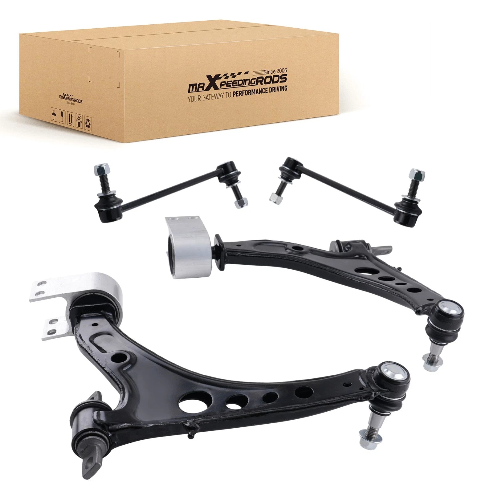 Front Lower Control Arms and Sway Bar for Chevrolet Malibu Buick Regal (2016–2022)