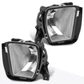 Clear Lens Front Bumper Fog Lights for Ram 1500 (2013–2018) W/Switch Pair