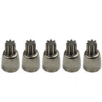 5-Pcs Gear Sleeve for Electric Wrench Motor Gear 7T (2106) 4.98mm Shaft