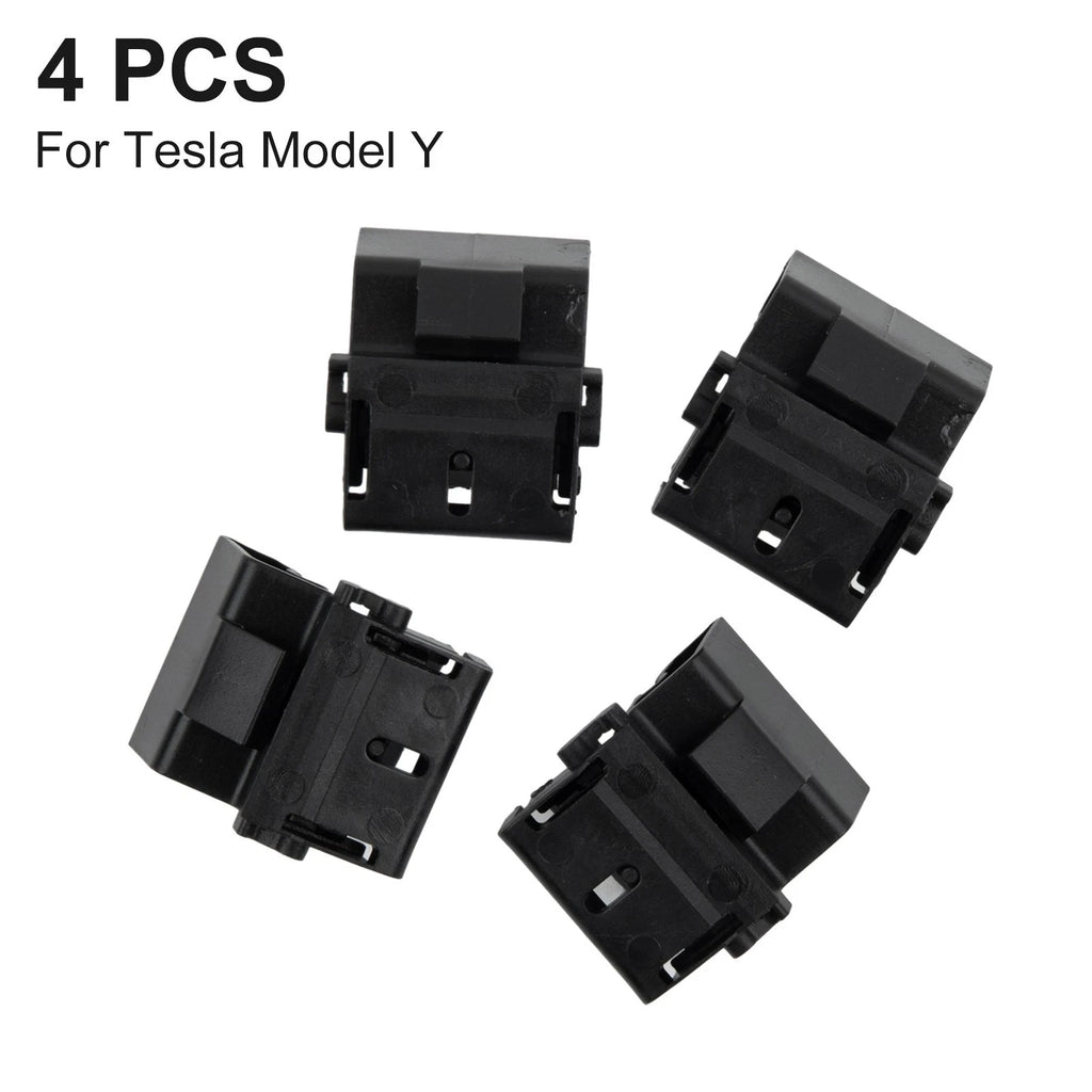 Set of 4 Front Bumper Box Buckle Clips for Tesla (1472872-00-B)