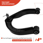 6X Front Control Arm with Ball Joint Tie Rod End for Nissan Titan Armada (2004–2023)