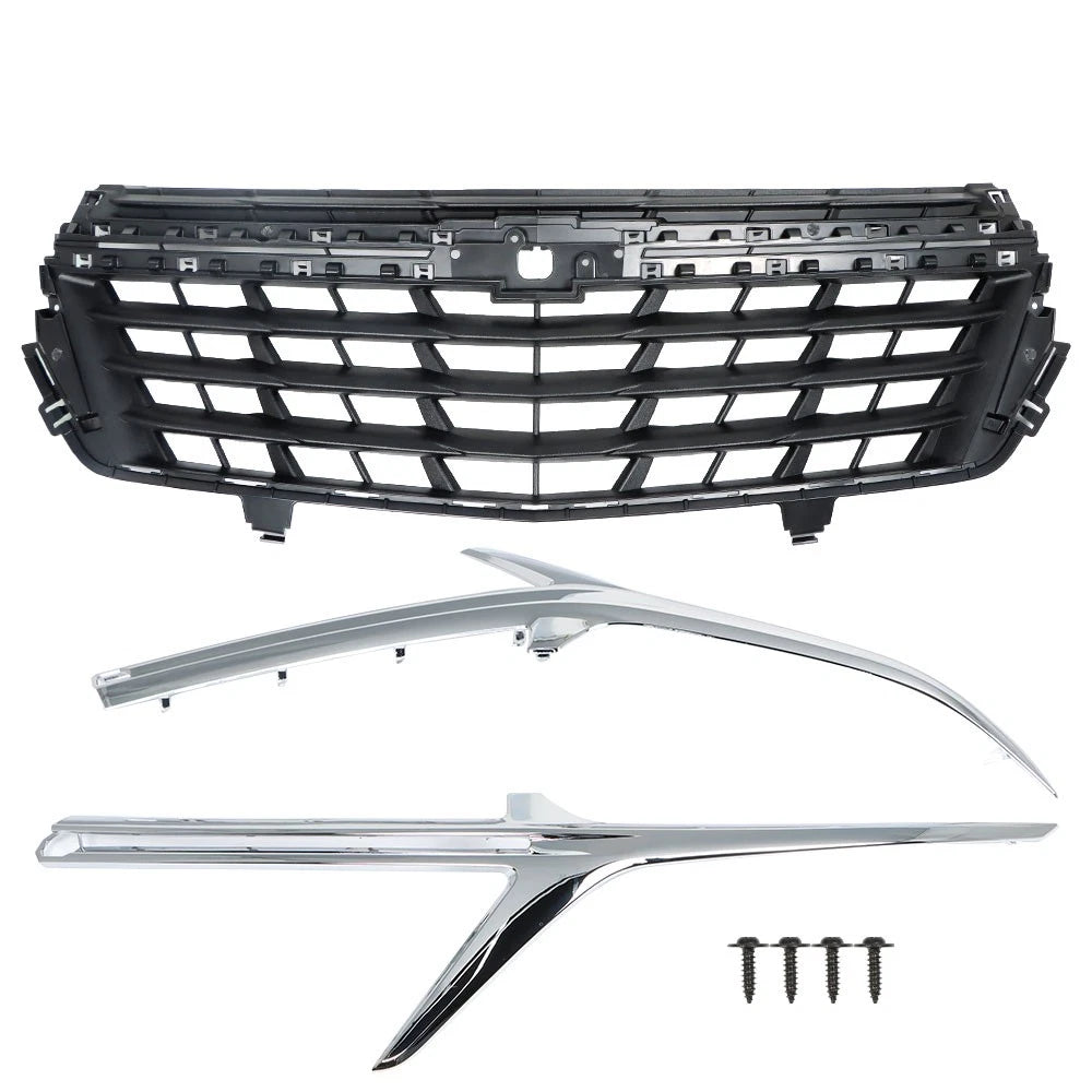 Front Grille Bumper for Chevrolet Equinox (2022) Chrome Mesh Replacement