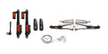 Roll Design MX A-Arms + Fox Float 3 Evol RC2 Shocks for Yamaha Banshee 350 (1987–2006)