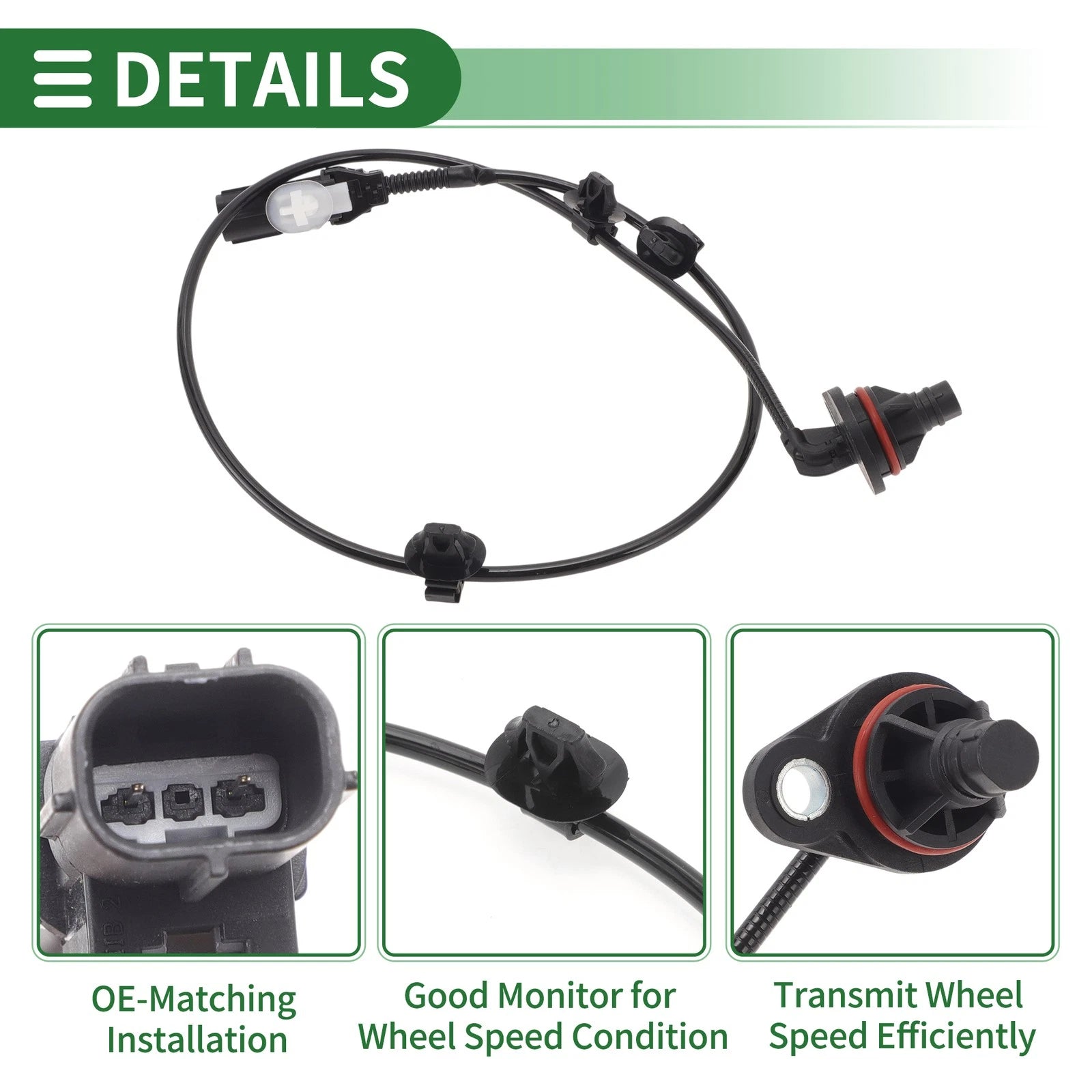 ABS Wheel Speed Sensor No. 8954626150 for Toyota Hiace (2014) Rear Left