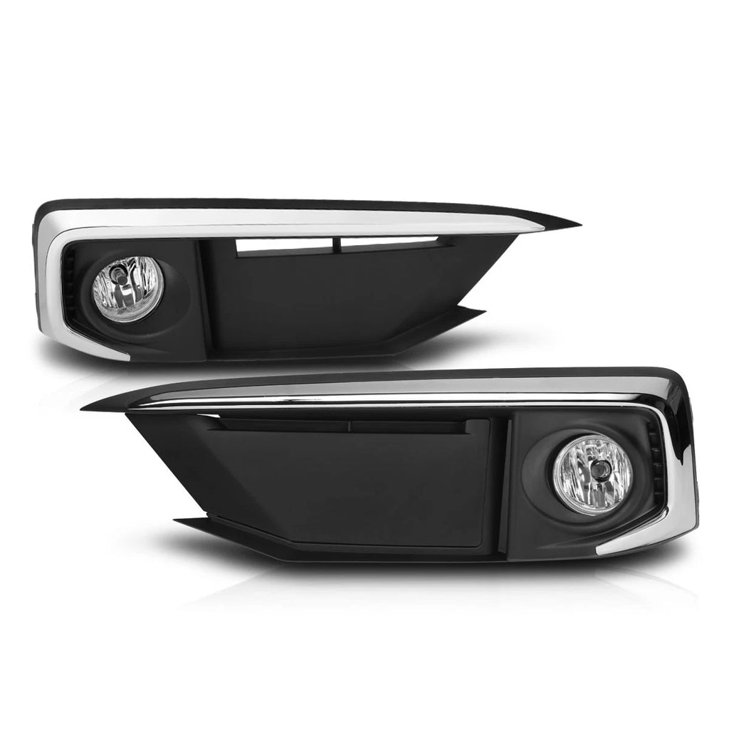 Clear Lens Front Driving Fog Lights Set for Honda Civic (2019–2020)