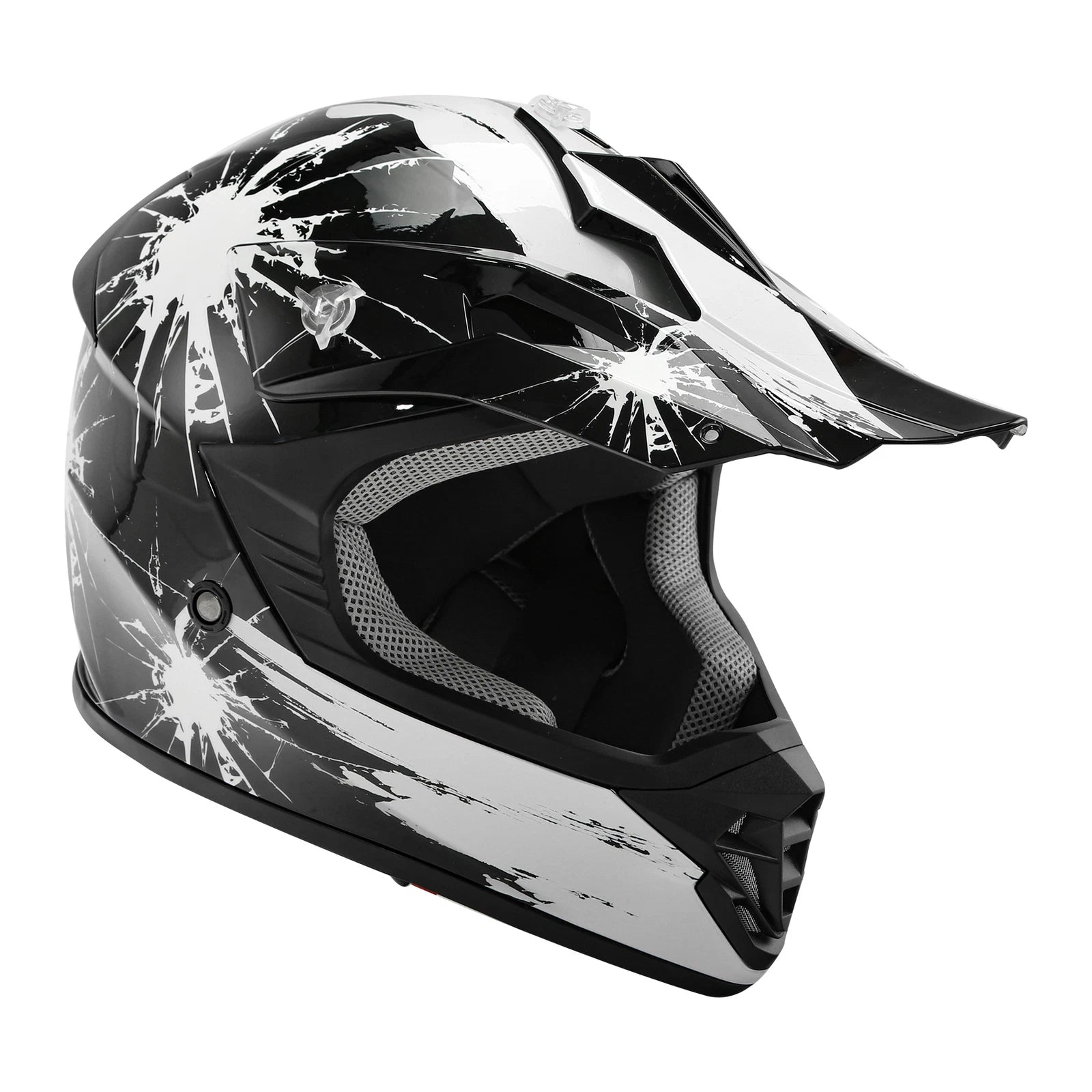 Youth Motocross Full Face Helmet Set for Kids Off Road Dirt Bike (DOT)