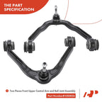 Set of 2 Front Side Control Arms for Chevrolet Express 2500 GMC Savana 2500 (2003–2023)