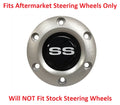 Brushed Steering Wheel Horn Button for Chevrolet SS (2014–2016)