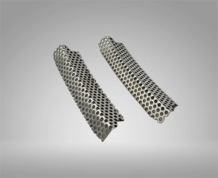 2pc Perforated Stainless Steel Side Vent Grilles for Chevy Corvette C4 (1991–1994)