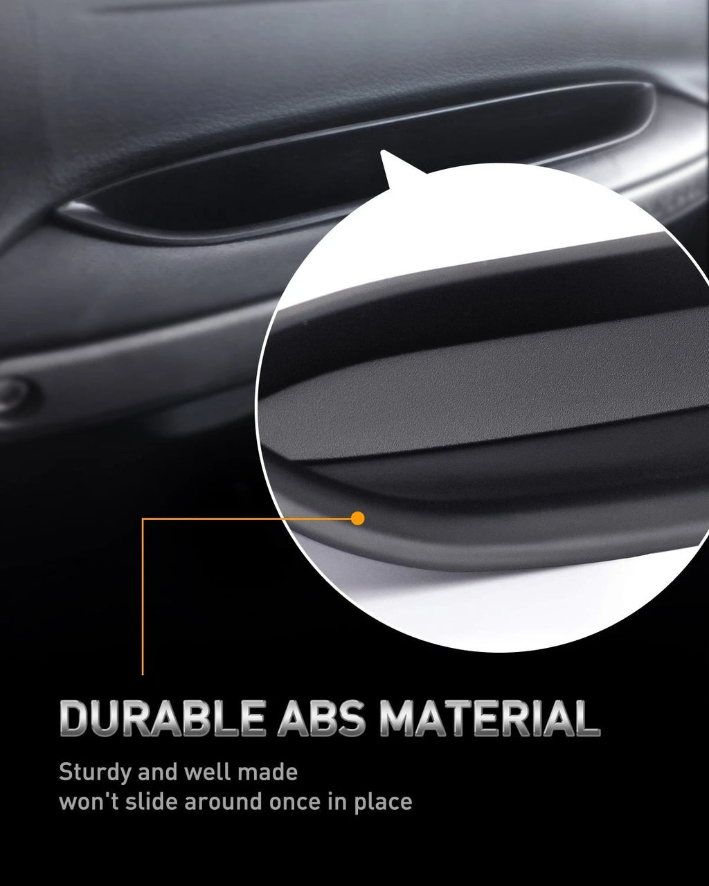 Center Console Insert Storage Tray for Jeep Wrangler JK (2007–2018)