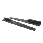 74.5cm Carbon Fiber Side Skirt Rocker Diffuser Spoiler for UK Cars