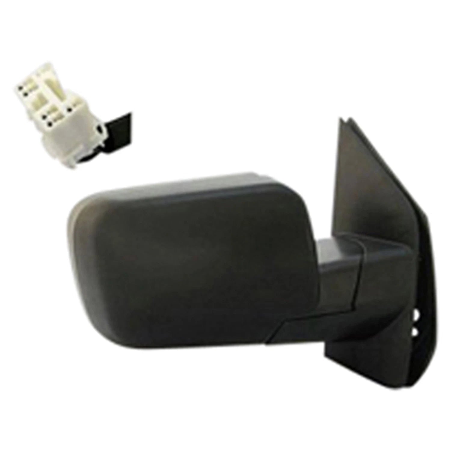 Replacement Textured Right Door Mirror w/o Big Tow Package-See Compatible Chart