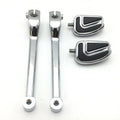 Heel/Toe Shift Lever Airflow Peg for Harley FL Softail Touring Trike (2014–2023) Chrome