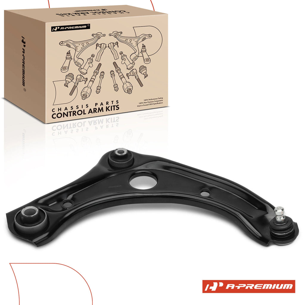 Front Right Lower Control Arm with Ball Joint for Nissan Versa (2007–2019)