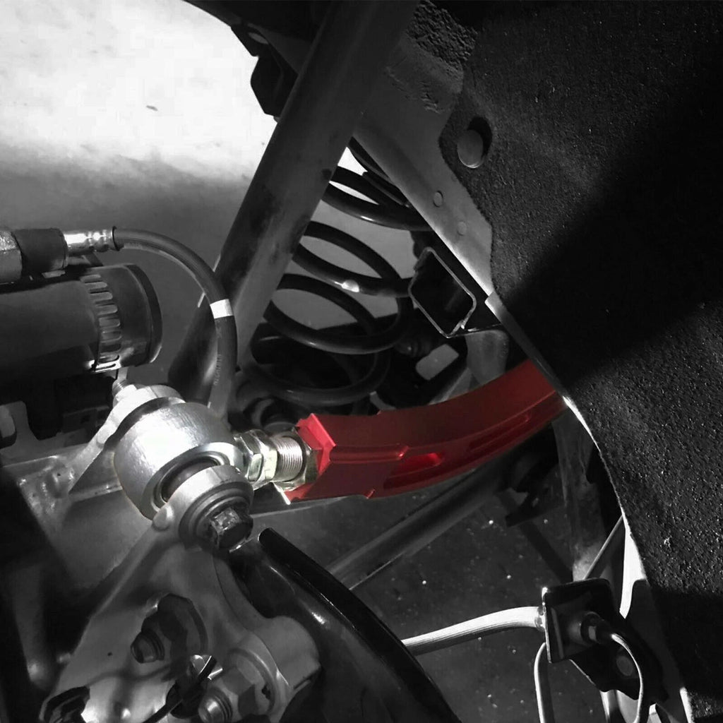 Adjustable Rear Camber Arm Kit for Mitsubishi Lancer (2002–2017) Red