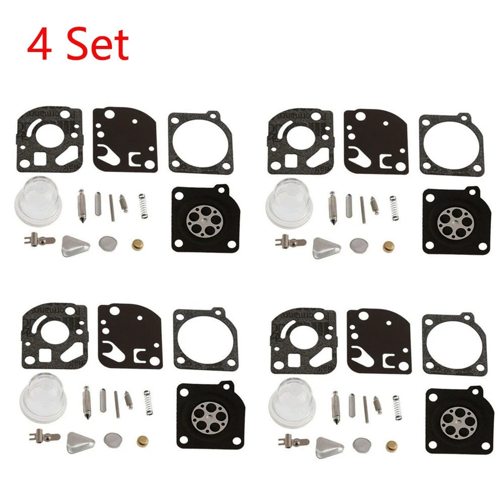 Set of 4 Carburetor Repair Kits for Zama C1Q C1U RB-47 (WeedEater)